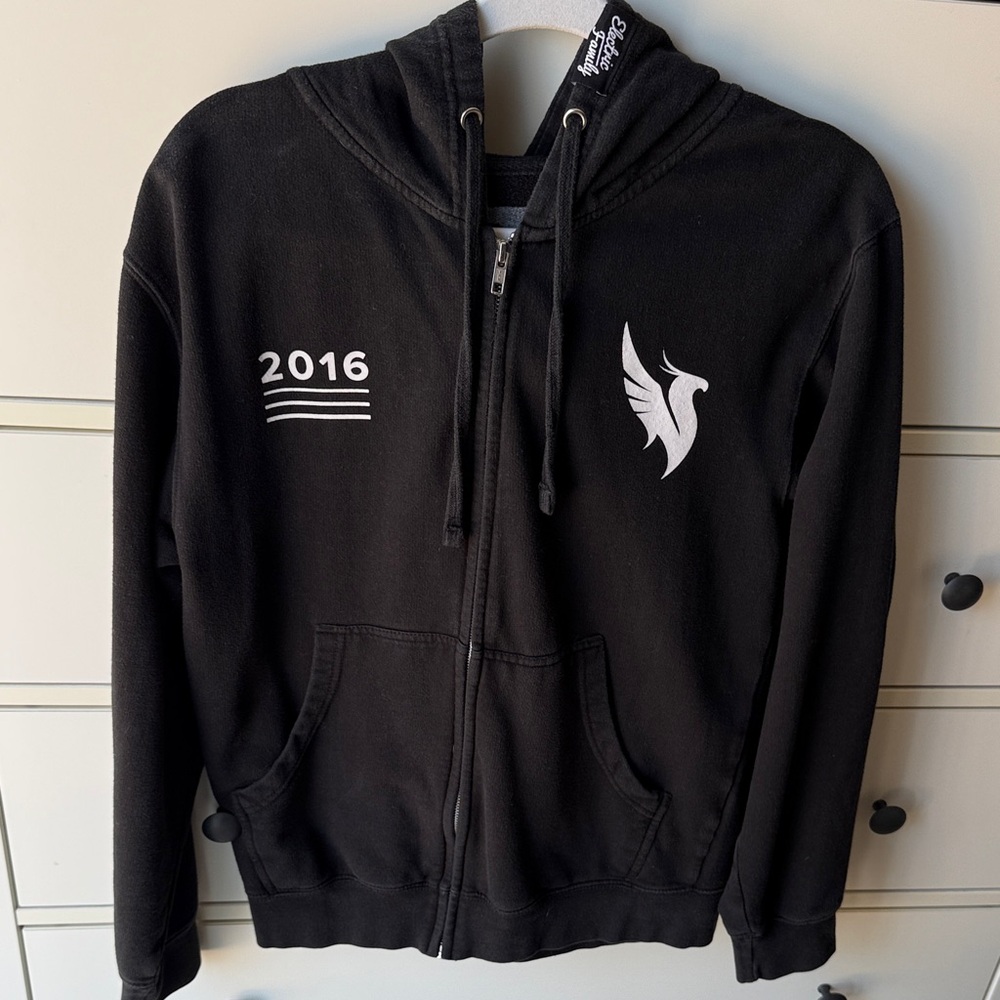 ILLENIUM Black Zip-Up Hoodie